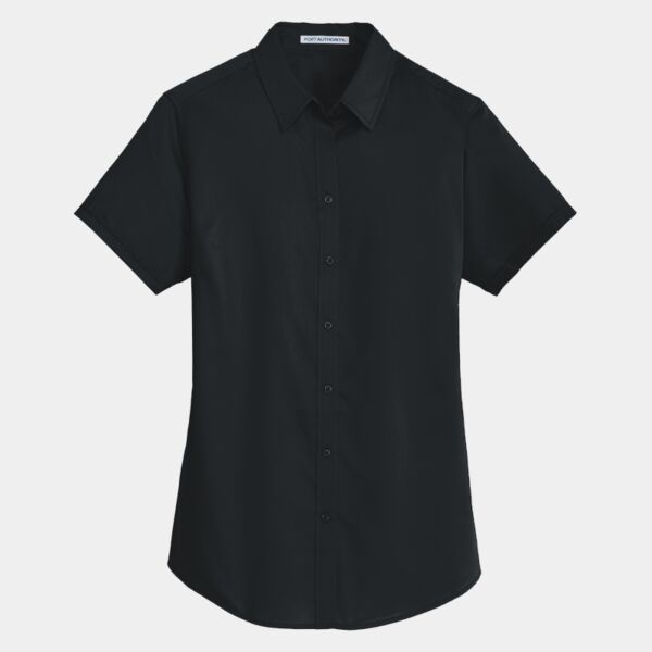 Women&#39;s Short Sleeve SuperPro Twill Shirt Thumbnail