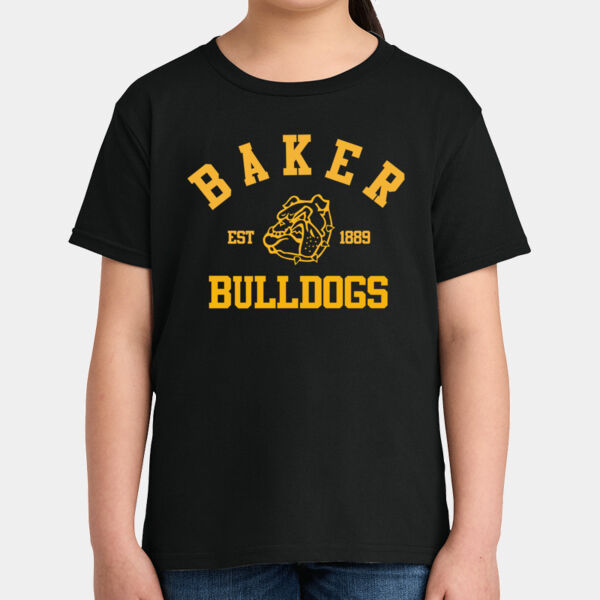 Baker Bulldogs Youth Softstyle T-shirt Thumbnail