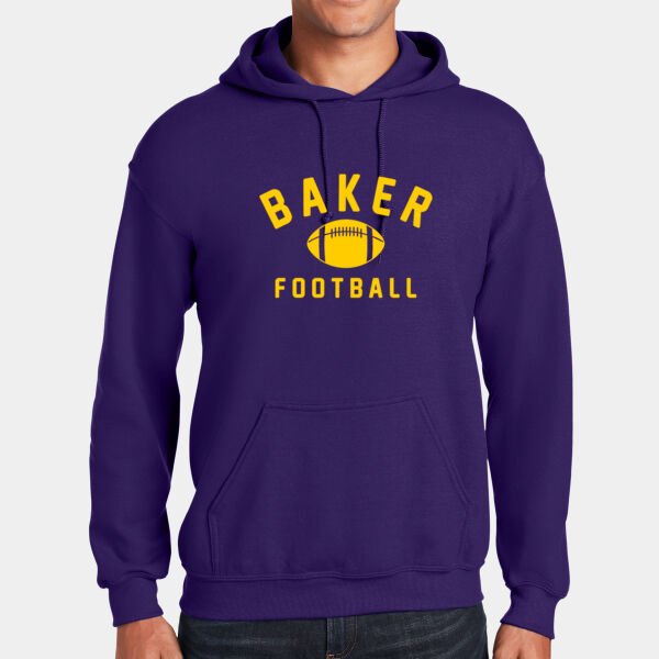 Baker Football Hoodie Thumbnail