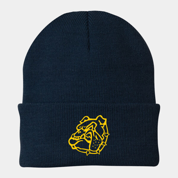 Bulldog Knit Cap Thumbnail